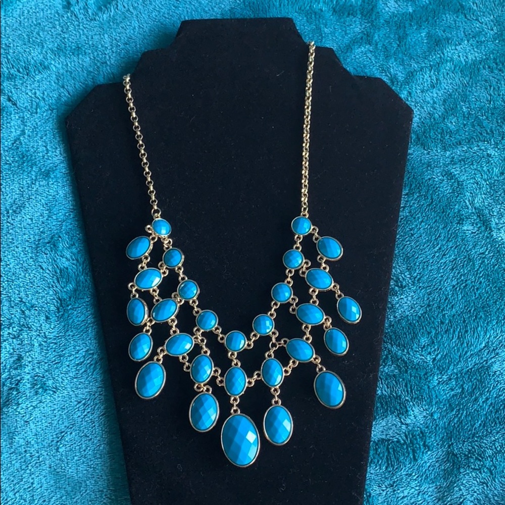 Iman Reversible statement necklace